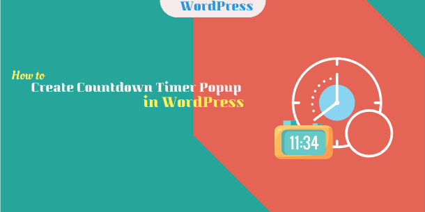 countdown timer popup