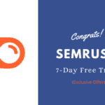 Semrush Promo code 2022: 7-Day Free Trial (Exclusive offers)