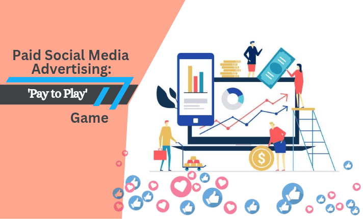 Paid social media advertising 